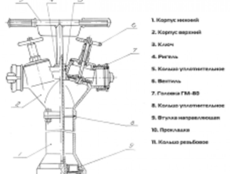 Колонка пожарная КПА